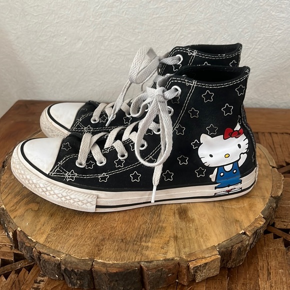 Converse Other - Sanrio Hello Kitty x Converse All Star High Top Sneakers, Used